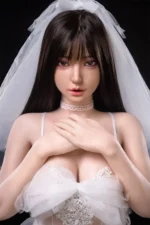 Yearndoll LZ01 anime doll, 155cm tall, J-cup, with realistic skin and makeup, full breasts, a sexy and charming smile, a cute sex doll, silicone adult doll, 2D. - Image 2
