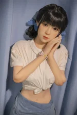 Yearndoll Y215 ZG155cm C-cup with open mouth and realistic oral cavity, expressive face, soft cheeks, latest silicone sex doll, perfect goddess face, erotic sex doll. - Image 6